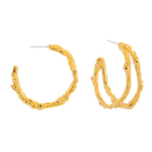 [Rejuvenated] Jenny gold Earring [ATJ-90152]
